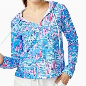Lilly Pulitzer Kiawah Hoodie Size Med